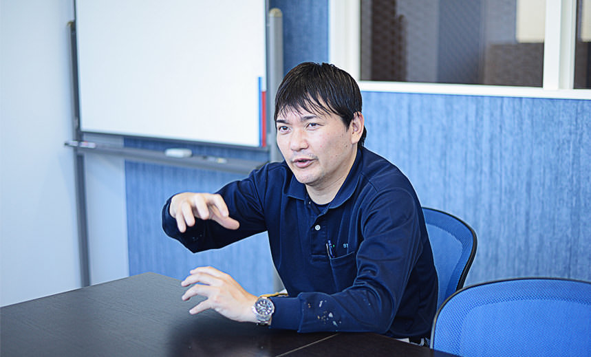 BARIASの特徴について語るK.Mさん